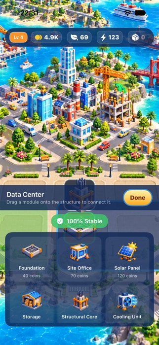 Data Center construction progress